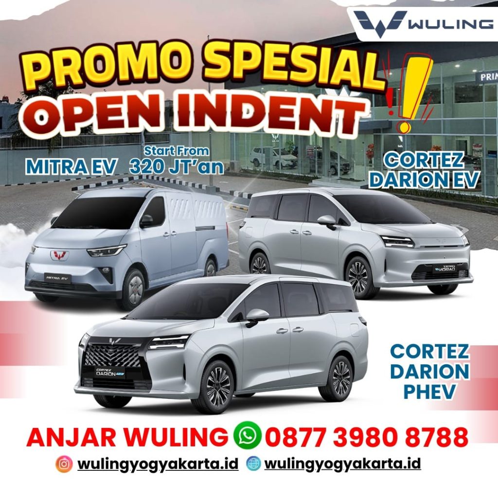 Promo Spesial Open Indent! Wuling Yogyakarta – Harga Mulai 320 Jutaan