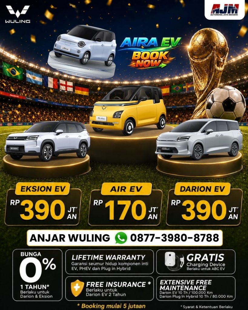 promo wuling jogja - event piala dunia